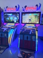 Machine de jeu vidéo d'arcade commerciale pour 2 joueurs, simulateur de tir avec pistolet à monnayeur pour enfants, pour FEC et zones de jeux pour enfants