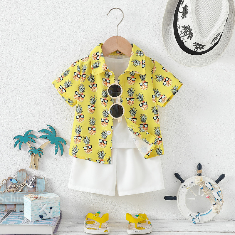 Baby Boy Casual Pineapple Printed 100