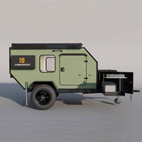 CAMPTRL Caravane de voyage, caravane tout-terrain, camping-car moderne de luxe