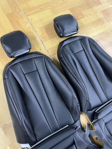 Fundas de Asiento para Coche, Juego Completo de Piel de Alta Calidad, Fundas Específicas para <span class=keywords><strong>Audi</strong></span> A1 A2 <span class=keywords><strong>A3</strong></span> A4 A5 A6 A7 - Product Image 1