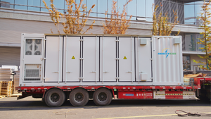 Système de stockage d'énergie par batterie en conteneur 1MWh 2MWh 5MWh, solution de stockage d'énergie solaire BESS pour applications d'énergie renouvelable - Product Image 3