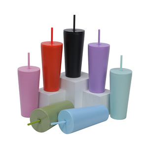 Tasse à café de voyage en paille isolée portable en acier inoxydable 304 - Product Image 2