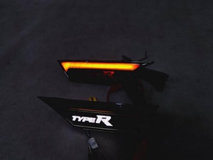 Cariño da Ci <span class=keywords><strong>vic</strong></span> tipo 2016-2020 R DRL LED lado Luz de niebla de la lámpara de coche modificar indicador reflector barras de señal a auto Accesorios - Product Image 5