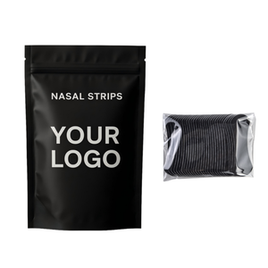 Premium Black Non-woven Tecido Nariz Tiras para Respiração Respirável Anti-Ronco <span class=keywords><strong>Nasal</strong></span> Tiras para Sleep & Breathing Relief - Product Image 1