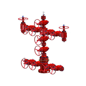 Árbol de Navidad Wellhead 6A de Acero Forjado en Forma de X para Montaje - Product Image 1