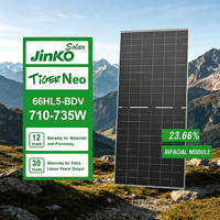 Panel Solar Jinko Tiger Neo 3.0 JKM66HL5-BDV 710-735 Watt 710W 715W 720W 725W 730W 735W a Precio Económico