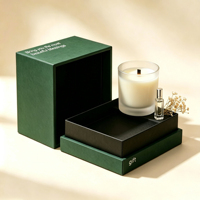 Caja de Regalo de Perfume Personalizada de Lujo Reciclable, Estuche Heaven and Earth para Presentación, Caja de Empaque para Velas Aromáticas y Aceites Esenciales