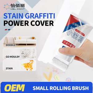 <span class=keywords><strong>Peinture</strong></span> murale acrylique petit rouleau brosse pour outils de réparation de <span class=keywords><strong>mur</strong></span>, adapté à la réparation de murs avec de la <span class=keywords><strong>peinture</strong></span> au latex, murs de <span class=keywords><strong>plafond</strong></span> - Product Image 2