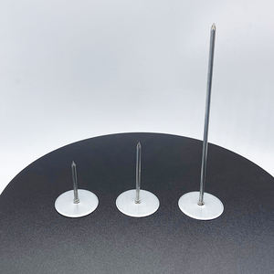 Goujon d'isolation de tête de tasse premium avec clou en acier galvanisé haute résistance, tige lisse, emballé en carton pour les murs extérieurs - Product Image 4