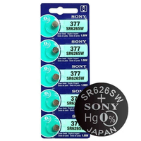 Baterai Kancing Jam Tangan Alkaline Bersertifikat ROHS Grosir SR626SW SR621SW 371 395 15V