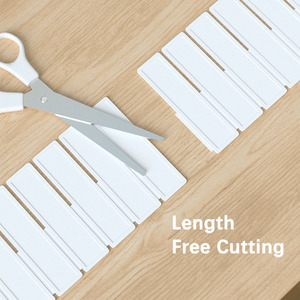Séparateurs de tiroirs en plastique réglables pour rangement domestique - Product Image 4