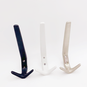 Bán buôn Chất lượng cao Nhôm Kẽm Áo tường móc thuận tiện treo quần áo đường ray - Product Image 2