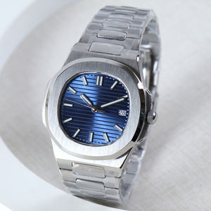 Montre automatique Minutetime sans logo DIY, mouvement NH35, montres mécaniques pour HOMMES, bracelet de luxe, cadran stérile NH35, étanche - Product Image 1