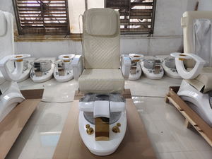 Best-seller de fabricants Fauteuil inclinable entièrement automatique Fauteuil de pédicure haut de gamme avec technologie en tissu pour bain de pieds Massage <span class=keywords><strong>spa</strong></span> - Product Image 4