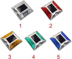 Perno prisionero reflectante solar <span class=keywords><strong>del</strong></span> camino de la luz de <span class=keywords><strong>calle</strong></span> <span class=keywords><strong>del</strong></span> LED para la carretera - Product Image 5