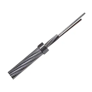 Manufacturers Price OPGW Cable G652 Outdoor double strain fittings aerial opgw power fiber optic cable Aerial Fiber Optic Cable