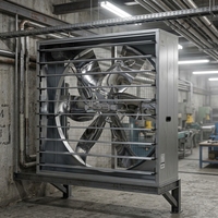 Ventilateur industriel de 50 pouces avec pales en acier pour l'élevage et l'équipement d'exploitation agricole