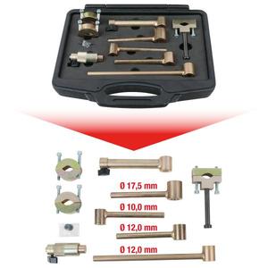 KS TOOLS-Juego de manómetros de varilla de empuje 700,1685 (9 piezas)-TRANSMISIÓN EAN 4042146640791 - Product Image 2
