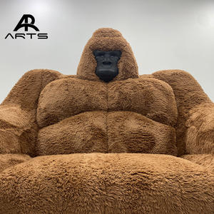 Sofa Modern Unik Terbaru  Sofa Gorilla  Set Sofa <span class=keywords><strong>Custom</strong></span> untuk Ruang Tamu Perabot Rumah - Product Image 1