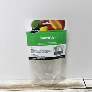حقائب بلاستيكية الكوكيز المعكرونة مخصص الغذاء الفشار رقائق البطاطس البلاستيكية مايلر زيبلوك حقيبة التعبئة القابلة للتحلل
