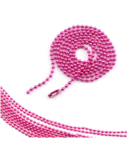 Customized Color Plated Steel Keychain Bead <strong>Ball</strong> <strong>Chain</strong> - Product Image 5