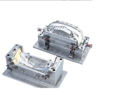 Molde de inyección de plástico personalizado para piezas de automóvil con expulsor automático y canal caliente para parachoques/lámparas/manijas de puerta/puertas de coche, modelo MH-218