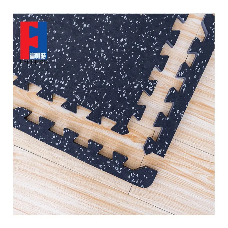 Qualità colore personalizzato 20mm tappetino nero da palestra tappetino in gomma per palestra tappetino in gomma