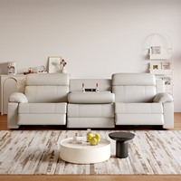 Canapé en cuir personnalisé, dernière tendance, vente chaude, ensemble de meubles, salon, centre commercial, salon, canapé inclinable électrique