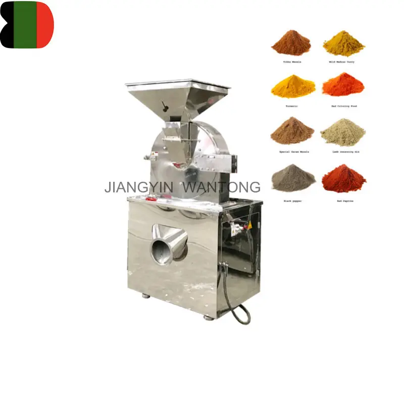 Máquina trituradora WF Molinillo de polvo de hojas de té de hierbas industriales