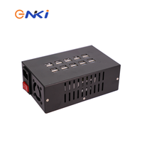 Adaptateur chargeur USB 5V 20 ports AC/DC 2.0A, sortie multifonctionnelle, alimentation 5V avec chargeur de batterie
