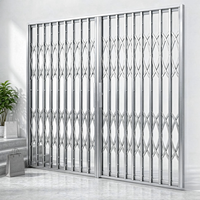 Grille de protection télescopique rétractable en acier inoxydable – Filet de balcon moderne anti-effraction pour villa extérieure
