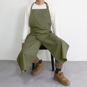 Tablier de travail en toile à jambes fendues réglable pour la peinture, personnalisable avec logo, vente en gros - Product Image 4