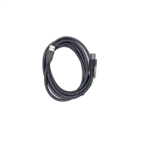 Cable para Cámara de Visión Artificial USB 3.0 Micro B Macho a Tipo A Macho con Tornillos de Fijación Blindados