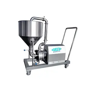 Factory Price Sanitary Stainless Emulsion Pump Emulsify Mixing Pump cosmetic cream High Shear Homogenizer Mixer Pump