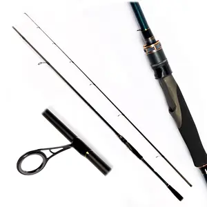 Eurasian Sports Concept 2 Abschnitte Spinning Rod Line 8-14lb 6ft 7ft Schnelle Aktion Medium Power X Carbon Angelrute