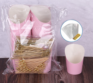 Одноразовые чашки для картофеля фри, 12 унций - Product Image 2