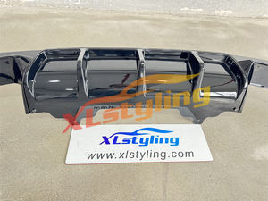 XLstyling Voiture Pare-chocs Avant Séparateur Lèvre Arrière Diffuseur Spoiler Fenêtre Obturateur pour BMW <span class=keywords><strong>E60</strong></span> Mtech - Product Image 6