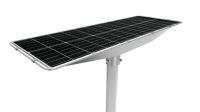 Lampadaire solaire tout-en-un IP66, garantie 5 ans, silicium monocristallin, éclairage LED solaire pour route