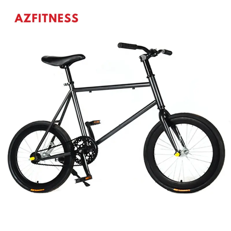 2022 Hot Sale 20 Inch Spoked Wheel 40 Knife Fitness Sports Student Adult Lightest Aluminium Mini Bicycle Fixed Gear Bike