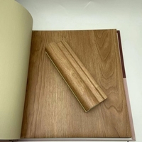 Nouveau design moderne, grille rotative flexible en bois massif, panneau mural incurvé en WPC imperméable pour la maison et le commerce