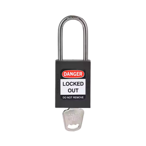 Cadenas de sécurité en nylon de qualité supérieure direct d'usine de la Chine clé étanche déverrouiller le dispositif de verrouillage durable antivol poli - Product Image 6