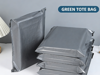 Enveloppes d'expédition grises personnalisées Guandu avec logo, sacs d'expédition en gros pour vêtements de boutique, pochettes d'expédition autocollantes pour emballage
