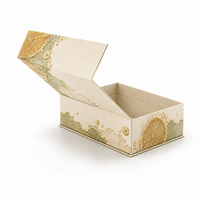 Caja de Regalo Magnética de Cartón Rígido de Lujo, Reciclable, con Impresión Personalizada, para Empaque de Sets de Cosméticos y Cuidado de la Piel de Alta Gama