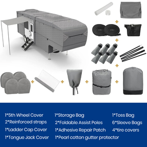 Funda <span class=keywords><strong>para</strong></span> Autocaravana Resistente a los Rayos UV, Aislamiento Térmico, Impermeable, Funda <span class=keywords><strong>para</strong></span> Casa Rodante - Product Image 6