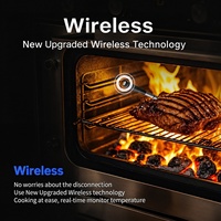 Nouveau produit : Thermomètre à viande sans fil à sonde unique avec étanchéité IP67 pour la cuisson, la grillade et la friture