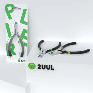 2UUL DA83 <span class=keywords><strong>Pince</strong></span> <span class=keywords><strong>coupante</strong></span> diagonale de base haute précision pour réparation de téléphones, coupe-câbles électriques, outil manuel de réparation - Product Image 6