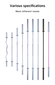 <span class=keywords><strong>Barra</strong></span> de Pesas Profesional <span class=keywords><strong>con</strong></span> Capacidad de 1000 LB, <span class=keywords><strong>Barra</strong></span> de 2.2 m (7 pies) para Levantamiento de Pesas, <span class=keywords><strong>Barra</strong></span> <span class=keywords><strong>con</strong></span> Rodamientos para Entrenamiento de Fuerza en Gimnasio - Product Image 6