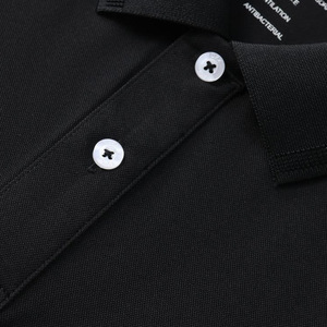 เสื้อเชิ้ตผ้าฝ้ายปิเก้สีน้ำเงินสไตล์วินเทจ แขนยาว พิมพ์ลายลำลอง สำหรับผู้ชาย ใส่สบายๆ ในฤดูร้อน มีโลโก้ด้านหน้า น้ำหนัก 240 กรัม ไซส์ M - Product Image 4