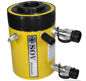 Cric hydraulique SOV RRH 3010 de haute qualité, 30 tonnes, à piston creux, double action - Product Image 2