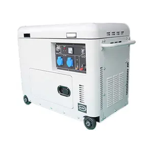 Bán Nóng Giai Đoạn Duy Nhất Làm Mát Không Khí 1 Xi Lanh 6KVA Máy Phát Điện Diesel 5 Kw